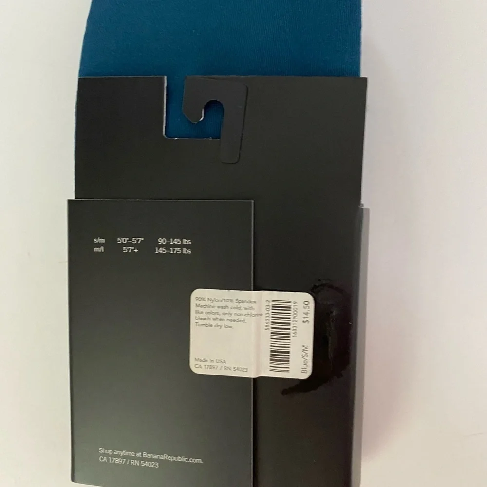 Banana Republic teal tights